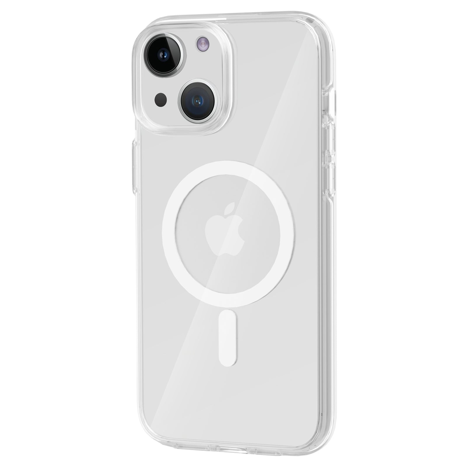 For iPhone 15 Plus Clear Phone Case Compatible with MagSafe PC TPU Anti-drop Cover For iPhone 15 Plus Clear Phone Case Compatible with MagSafe PC TPU Anti-drop Cover